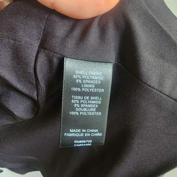 Rebecca Taylor Ava Zip Front Peplum Jacket, Sz 6 - Picture 9 of 12